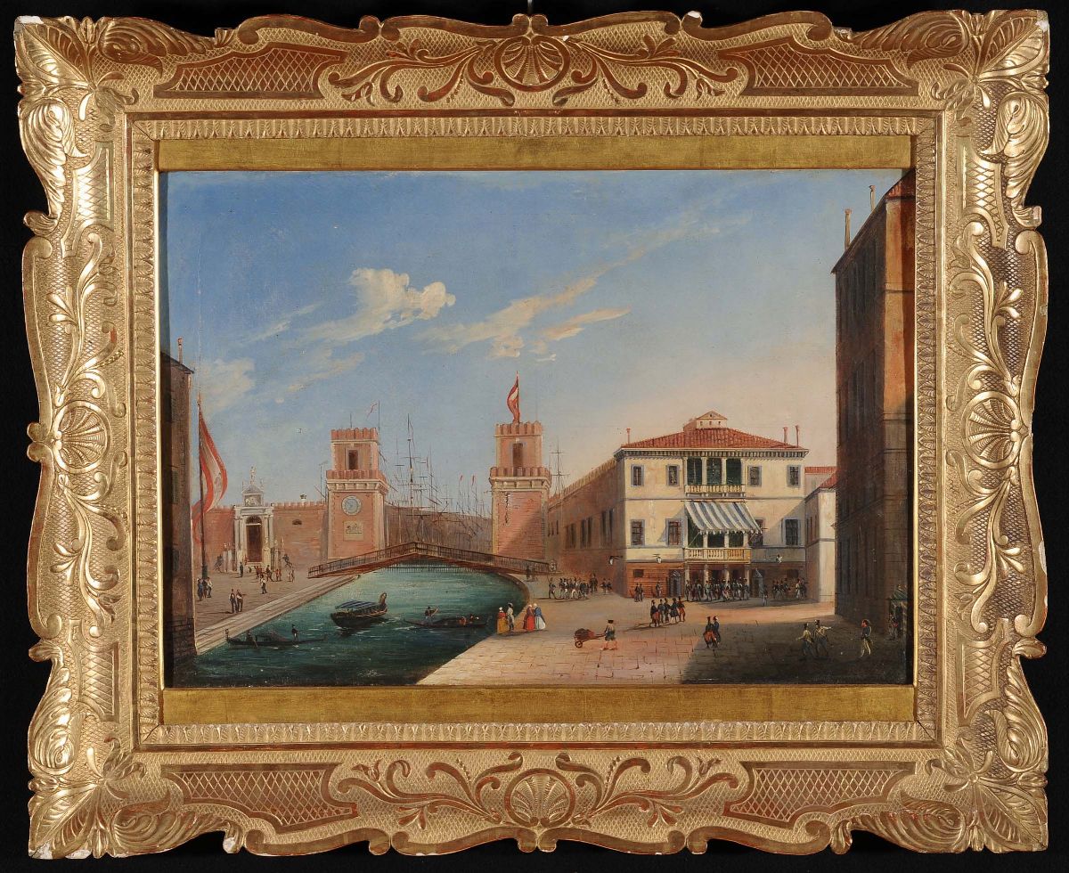 Scuola del XVIII Secolovedute di Venezia