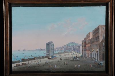 Anonimo del XIX Secolovedute di Napoli