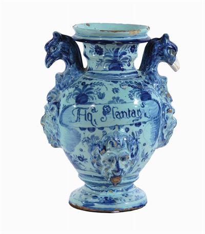Idria in Maiolica, Fine XVII Secolo