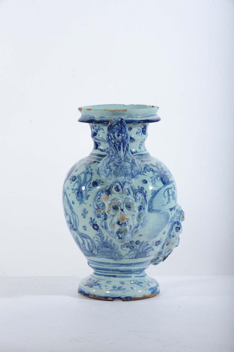Idria in Maiolica, Fine XVII Secolo