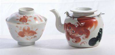 Teiera, Tazza e Piattino, Cina XIX Secolo