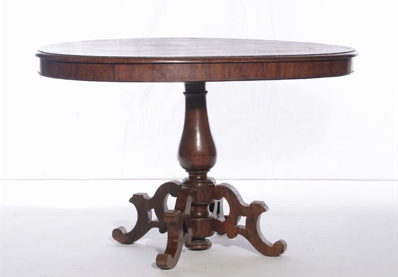 Tavolino ovale, XIX secolo  - Auction OnLine Auction 04-2012 - Cambi Casa d'Aste