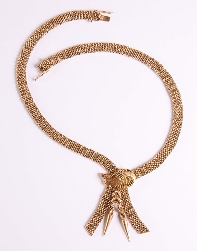 Girocollo anni '30  - Asta Argenti e Gioielli Antichi e Contemporanei - Cambi Casa d'Aste