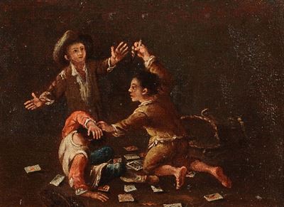Scuola Fiamminga della Fine del XVIII Secoloscene di Genere