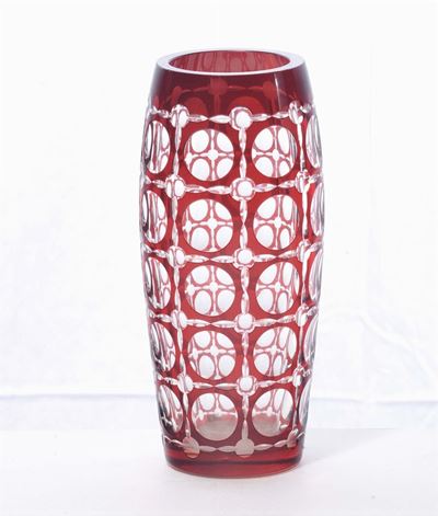 Vaso in Cristallo di Boemia