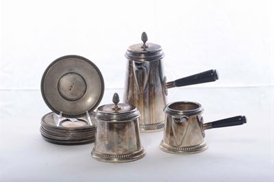 Servizietto in Argento Composto da Tre Pezzi