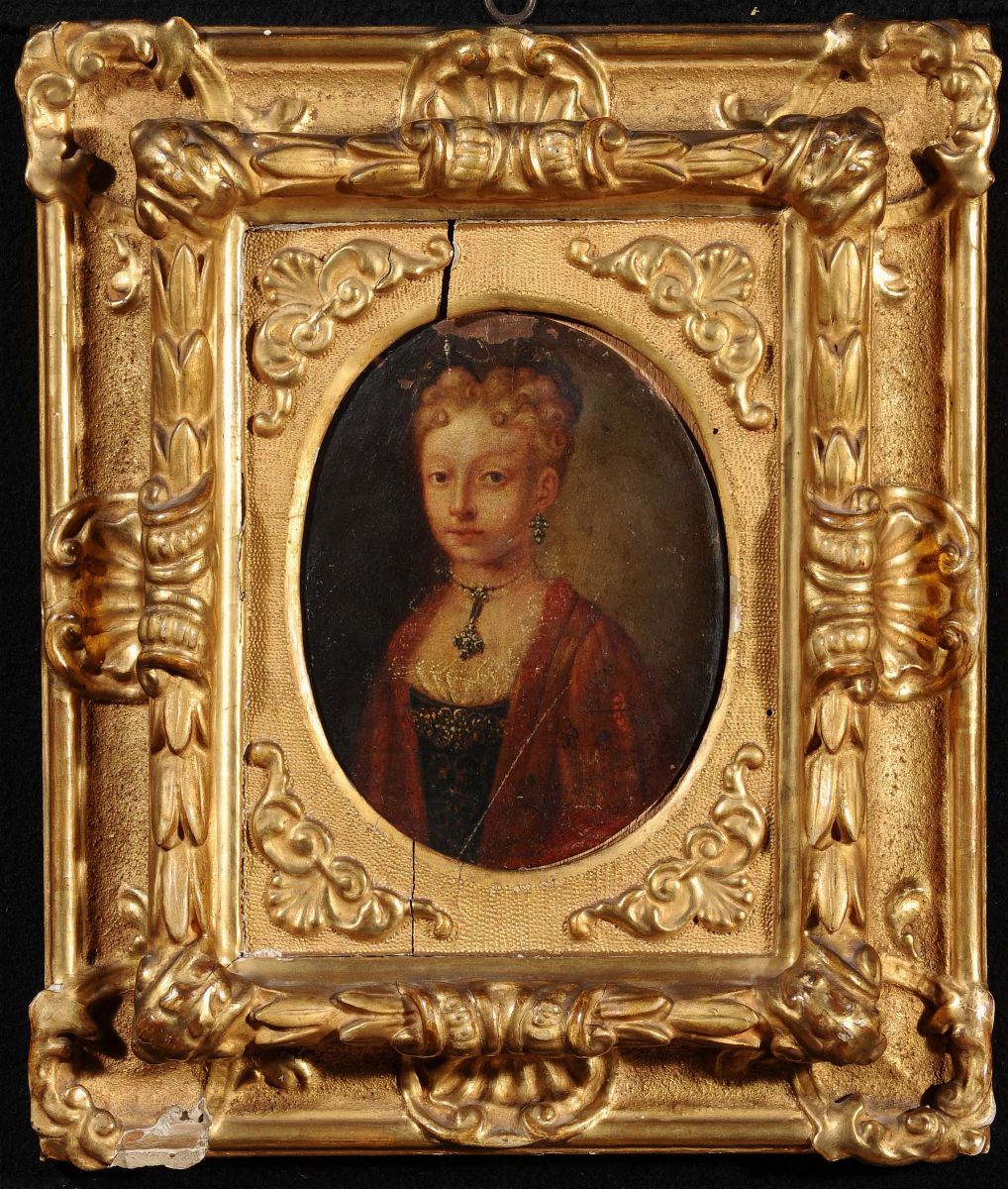 Anonimo del XVIII Secoloritratto Femminile