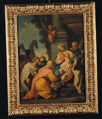 Scuola Genovese del XVII Secoloadorazione dei Magi
