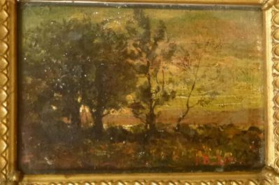 Antonio Fontanesi (1818-1882), Attribuito Apaesaggio