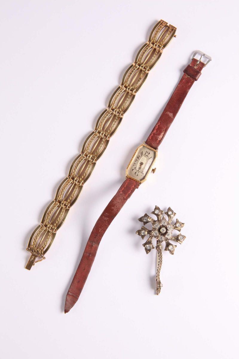 Lotto composto  - Auction Silvers, Ancient and Comtemporary Jewels - Cambi Casa d'Aste