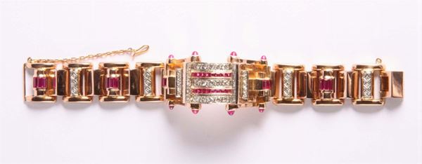 Bracciale in stile Tank 1940