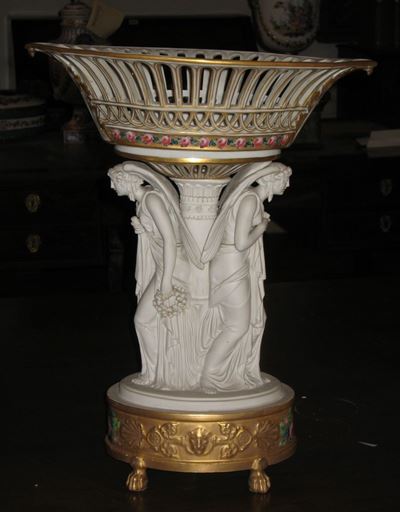 Centrotavola in Porcellana di Limoges