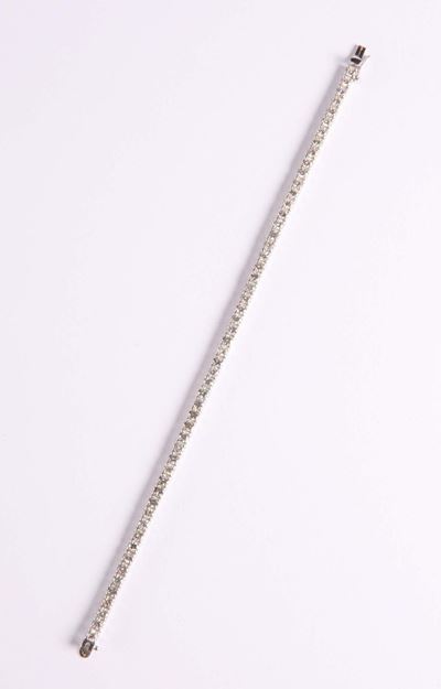 Braccialetto Tennis Composto da 54 Diamanti
