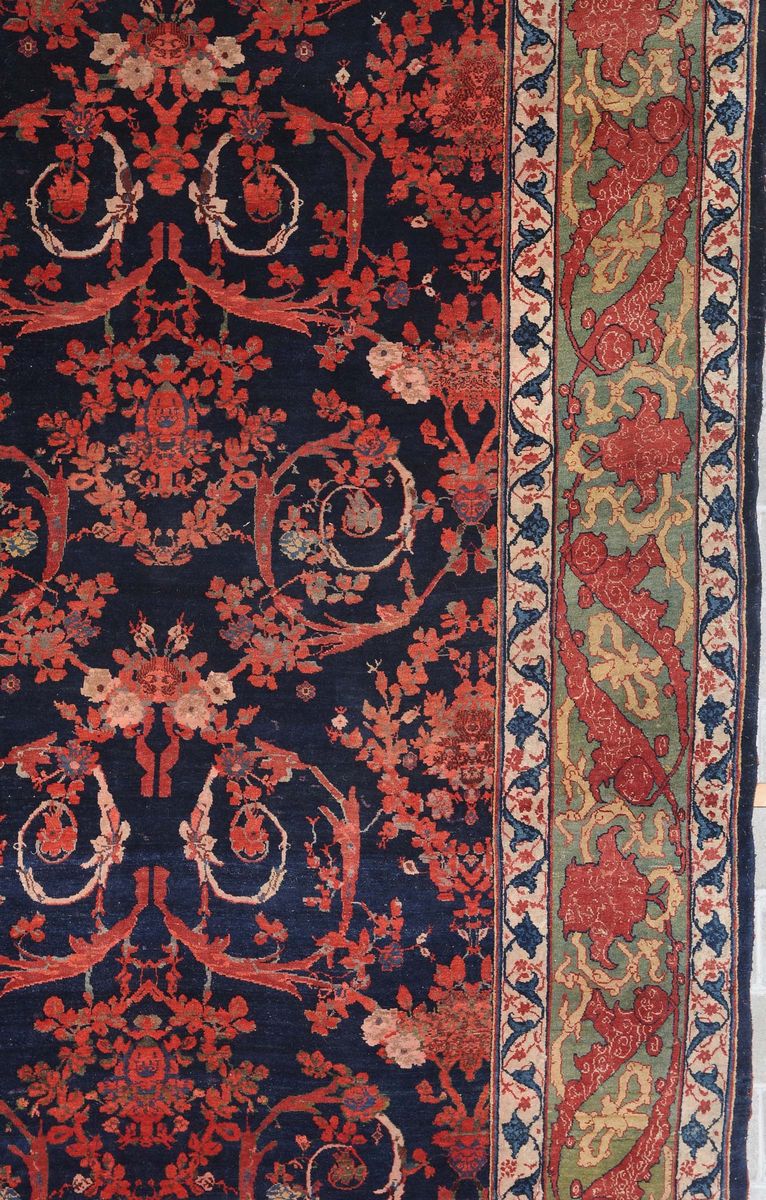 Tappeto Persiano Bidjar, Fine XIX Secolo