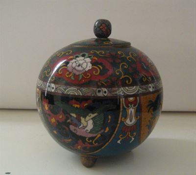 Vasetto in Smalti Cloisonnè, Cina