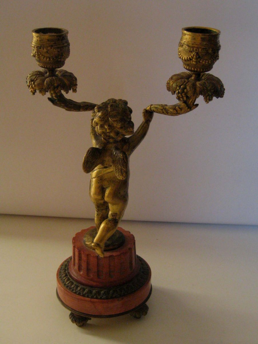 Candeliere in Bronzo Dorato