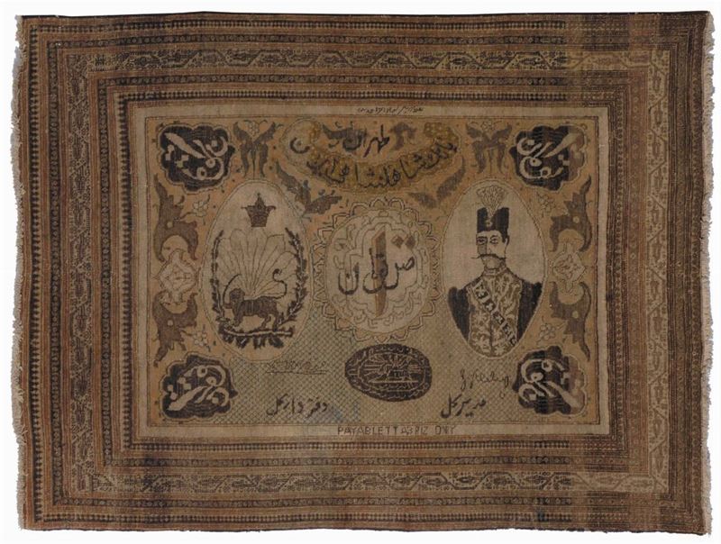 Tappeto persiano Tabriz, XX secolo  - Auction Ancient Carpets - Cambi Casa d'Aste