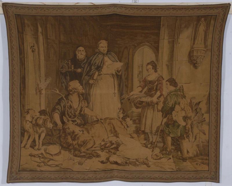 Arazzo meccanico, XX secolo  - Auction Ancient Carpets - Cambi Casa d'Aste