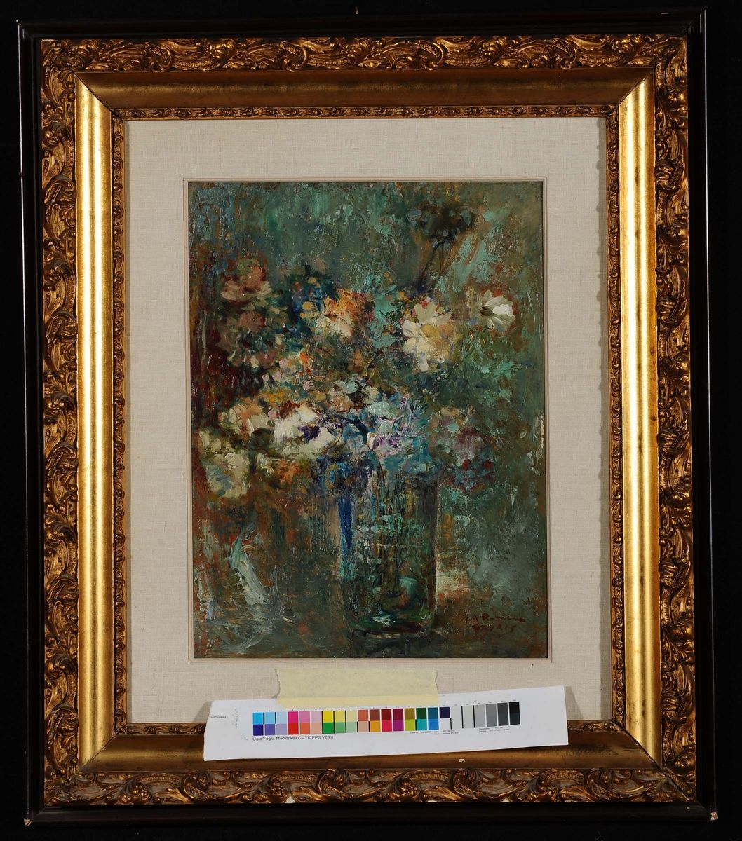 Carmelo Floris (1891-1960)vaso di Fiori