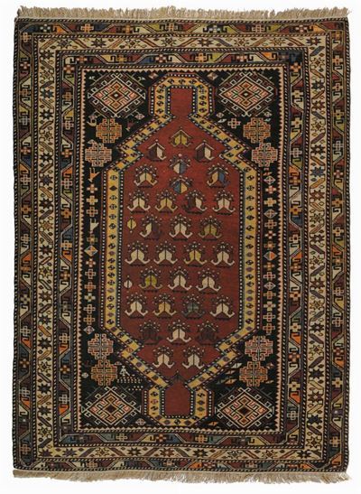 Tappeto Caucasico Shirvan, Fine XIX Inizio XX Secolo