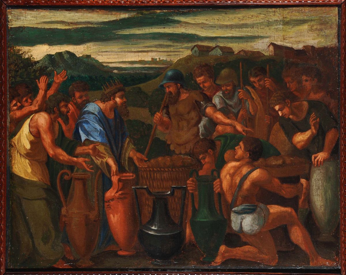 Anonimo del XX Secoloscene Bibliche