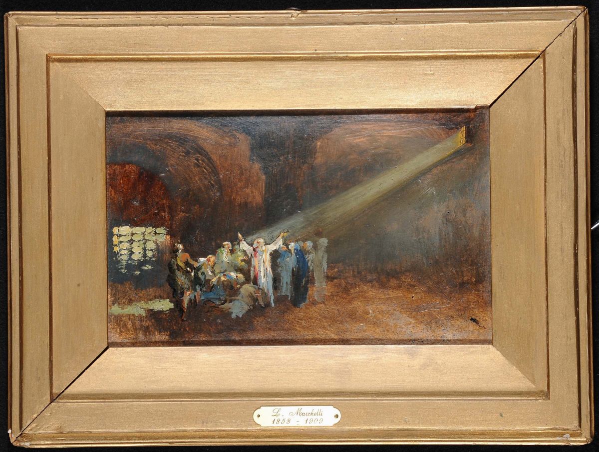 Ludovico Marchetti (1858-1909), Attribuito Asan Pietro in Vincoli