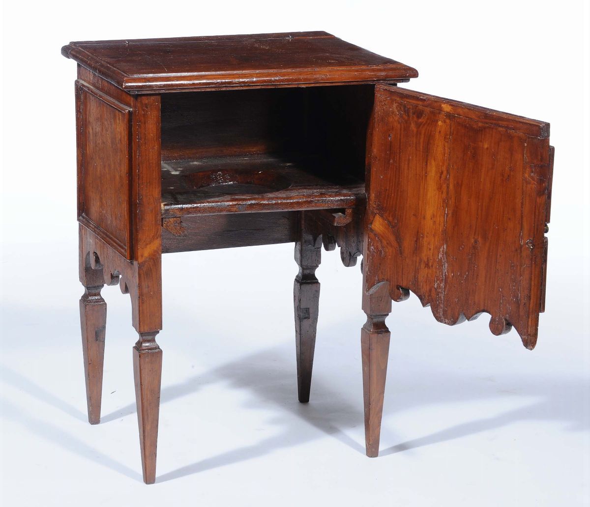 Mobiletto a Commode in Legno, XIX Secolo