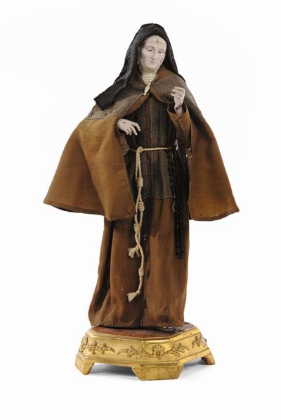 Scultura Raffigurante S.rita da Cascia