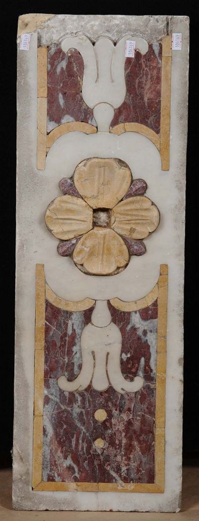 Placca Intarsiata in Marmo, Italia Meridionale