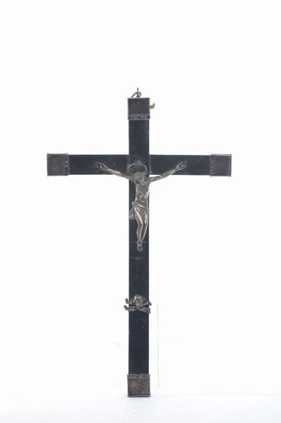 Crocifisso in Argento, Napoli XIX Secolo