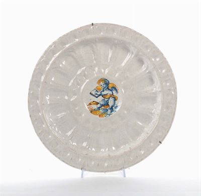 Piatto in Maiolica