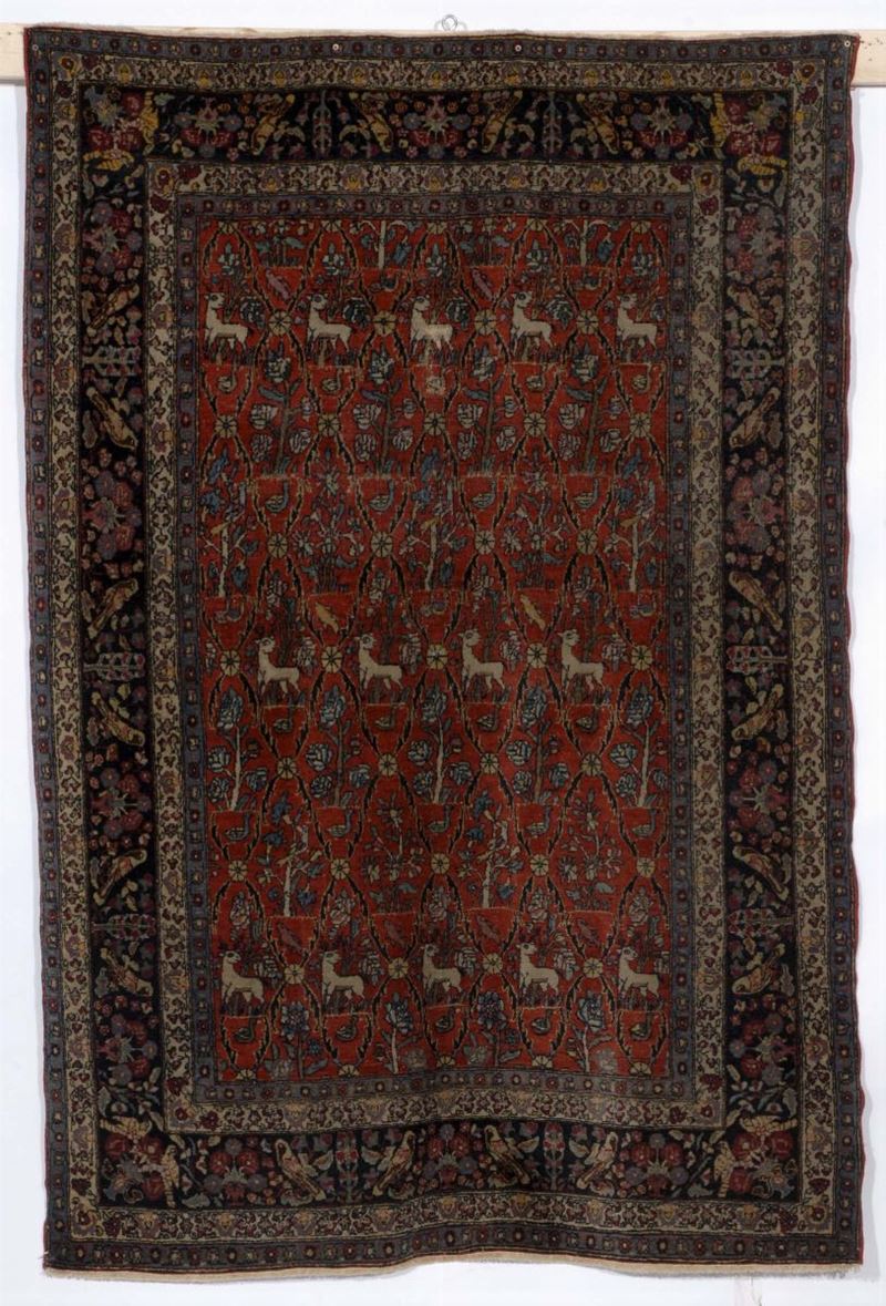 Tappeto persiano Theran, inizio xx secolo  - Auction Ancient Carpets - Cambi Casa d'Aste