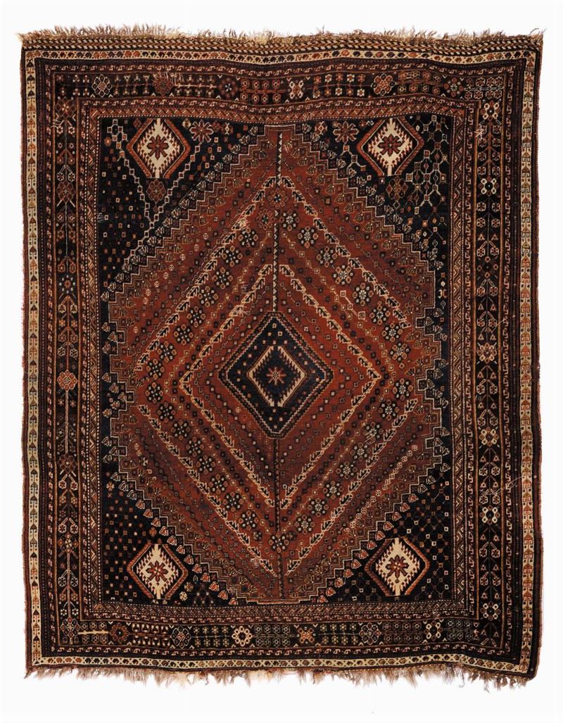 Tappeto Sud Persia, inizio XX secolo  - Auction Ancient Carpets - Cambi Casa d'Aste