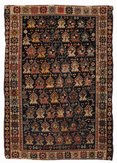Tappeto Caucasico Shirvan, Fine XIX Secolo