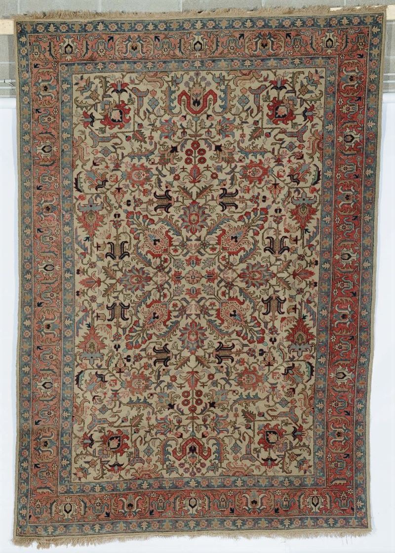 Tappeto persiano Tabriz, metà XX secolo  - Auction Ancient Carpets - Cambi Casa d'Aste