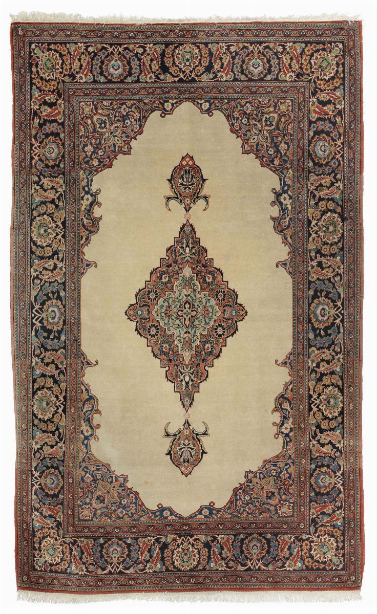 Tappeto persiano Keshan, inizio XX secolo  - Auction Ancient Carpets - Cambi Casa d'Aste
