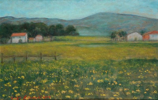 Enzo Finocchiaro (1912) Paesaggio