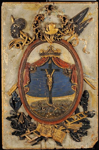 Pannello in Legno Intagliato, XVIII Secolo
