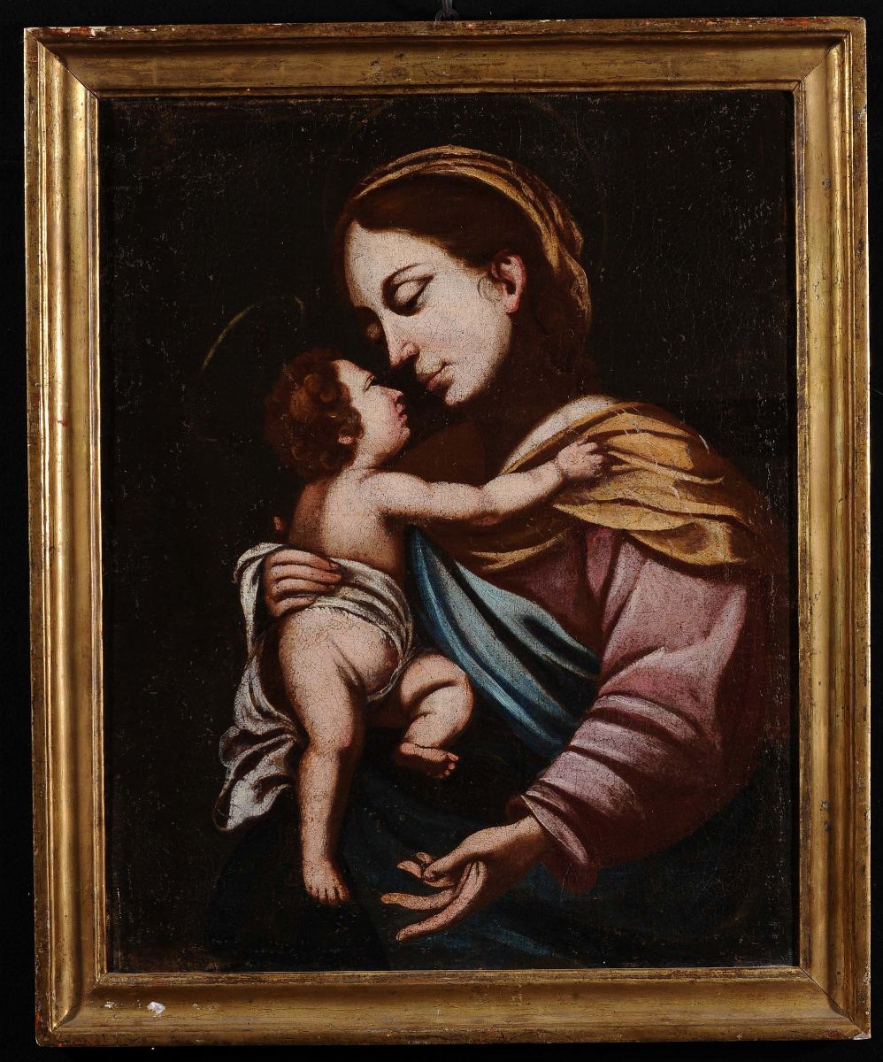 Anonimo del XIX Secolomadonna con Bambino