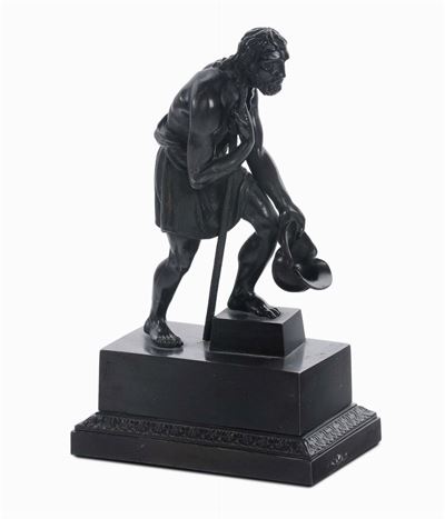 Calamaio in Bronzo a Foggia di Mendicante, XIX Secolo