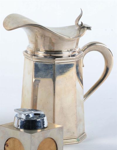 Brocca con Marchio Dell’argentiere Corrado Lotit, Firenze XX Secolo