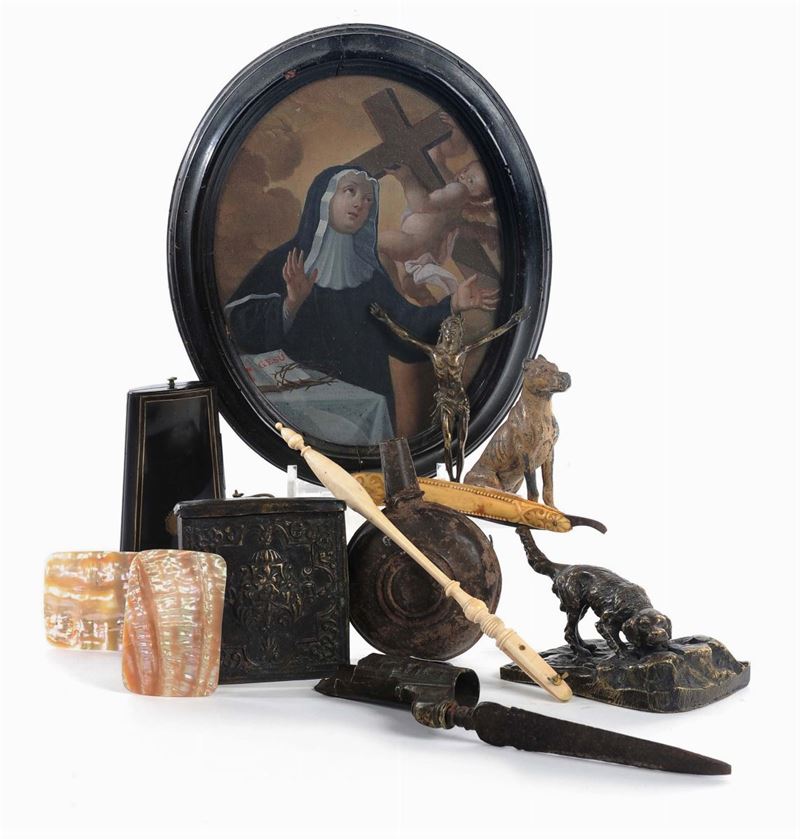 Lotto misto di oggetti  - Auction Antique and Old Masters - Cambi Casa d'Aste