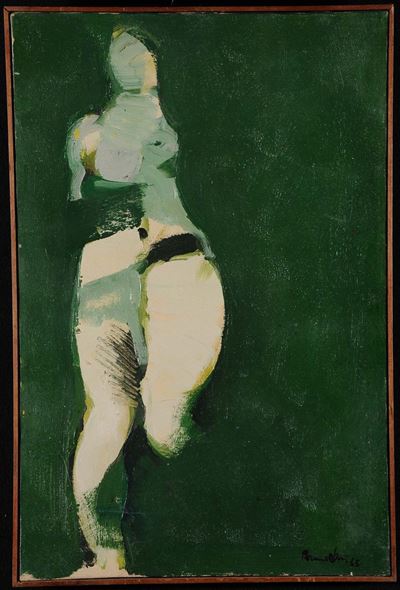 Bruno Lisi (1942)nudo Rosa