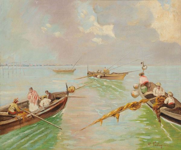 R.Pellegrini Marina con barche