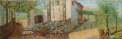 Flavio Bonanni (1881-1966)veduta di Cascinale