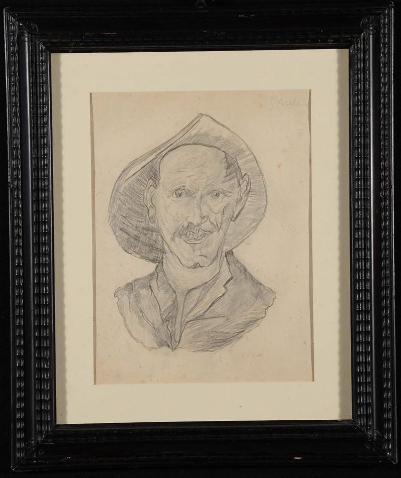 Giuseppe Caselli (1893-1976) Ritratto  - Auction Antique and Old Masters - Cambi Casa d'Aste