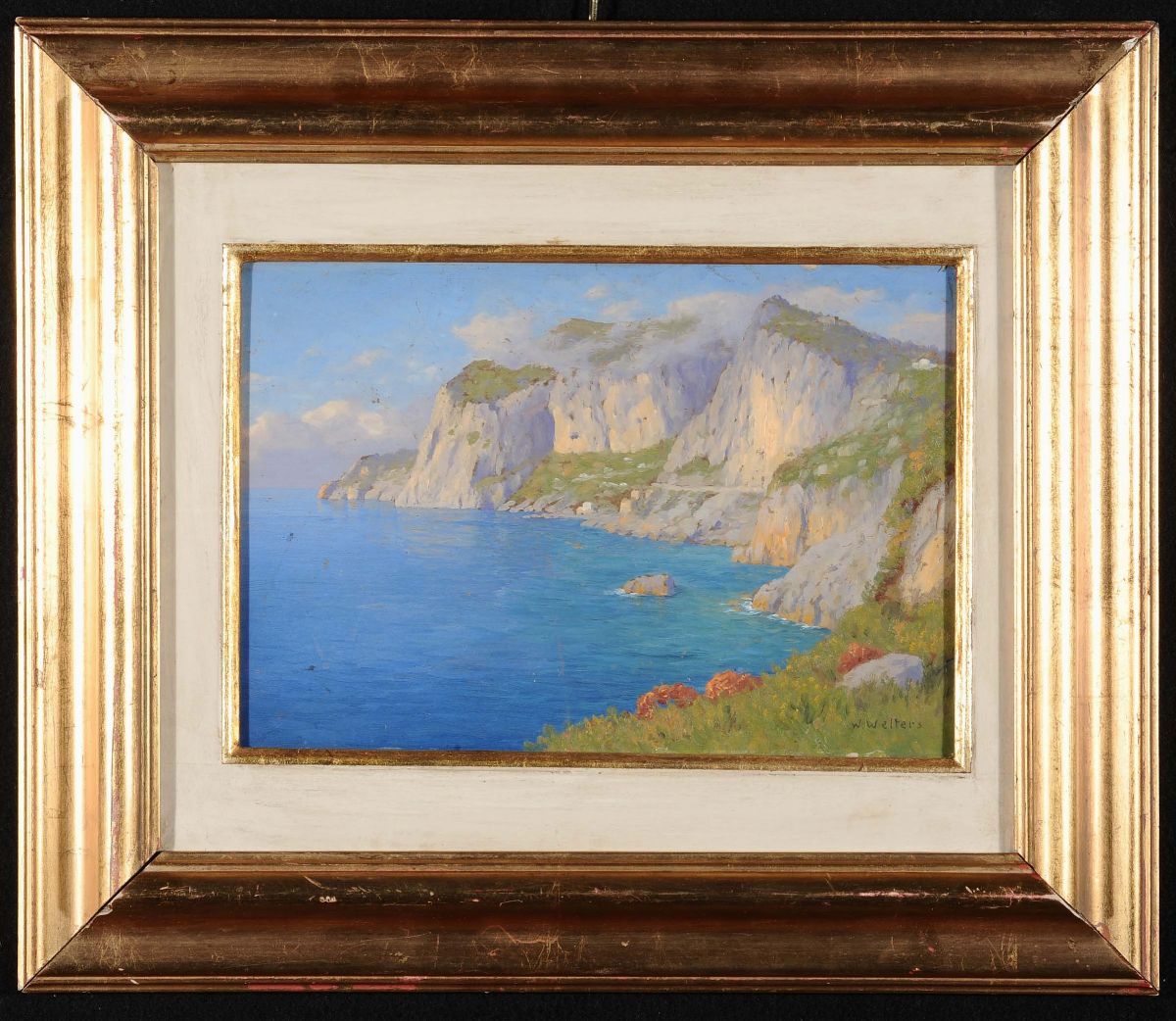 Willem Welters (1881-1972)costiera Sorrentina