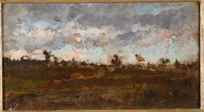 Giuseppe Mentessi (1857-1931)paesaggio