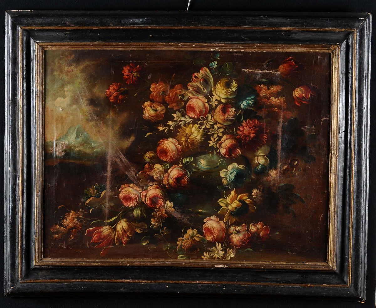 Anonimo del XX Secolonatura Morta con Fiori