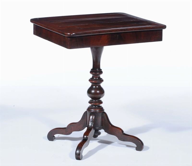 Tavolino da lavoro lastronato  - Asta Antiquariato e Dipinti Antichi - Cambi Casa d'Aste